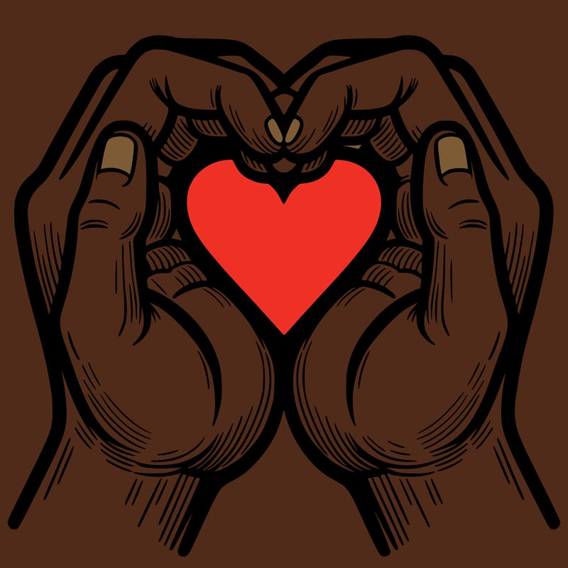 hands making a heart