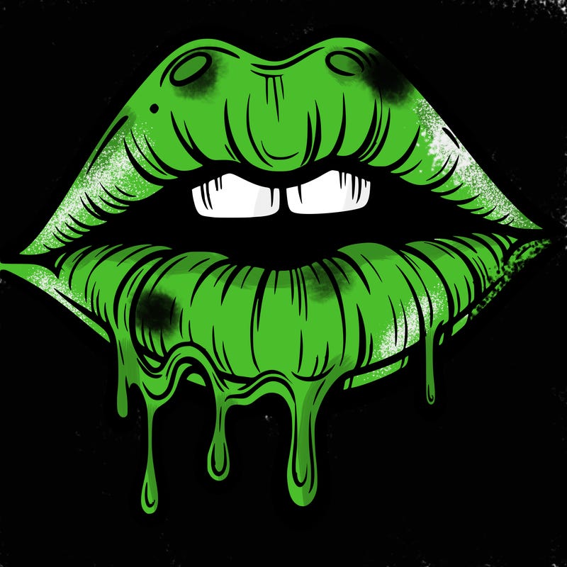 lips that look realistic and drip