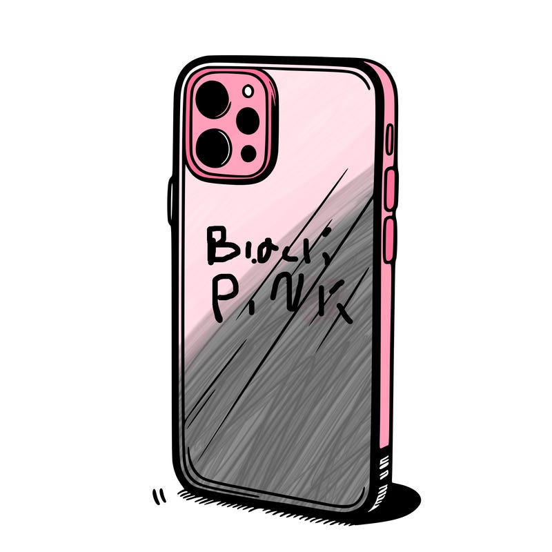 a plain phone case