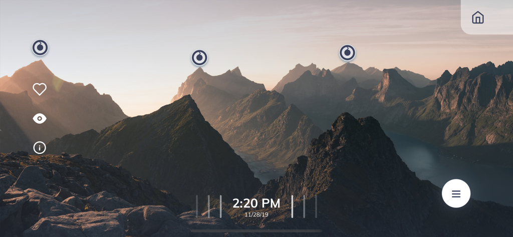 Roundshot Livecam - High resolution 360 degree mountain panorama view on the Roundshot Livecam app