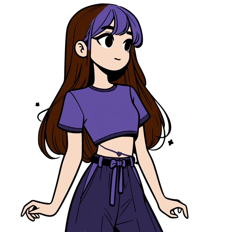 girl in a cute crop top