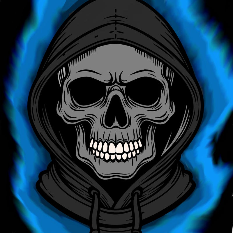 skull hoodie