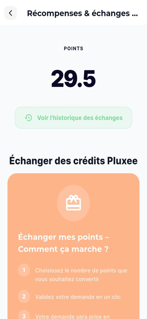Novopharma MyChallenge - Dashboard showing accumulated loyalty points and reward exchange options in the Novopharma MyChallenge app.