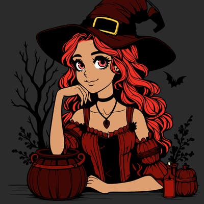 realistic witch