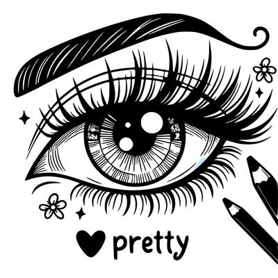 pretty eye
