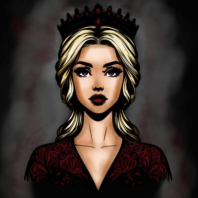 realistic beautiful queen