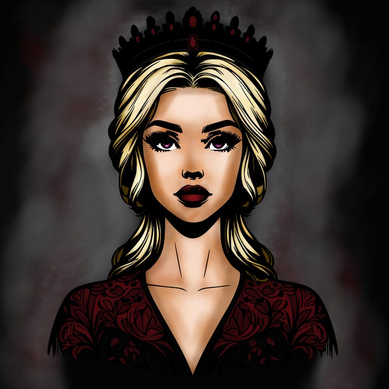 realistic beautiful queen