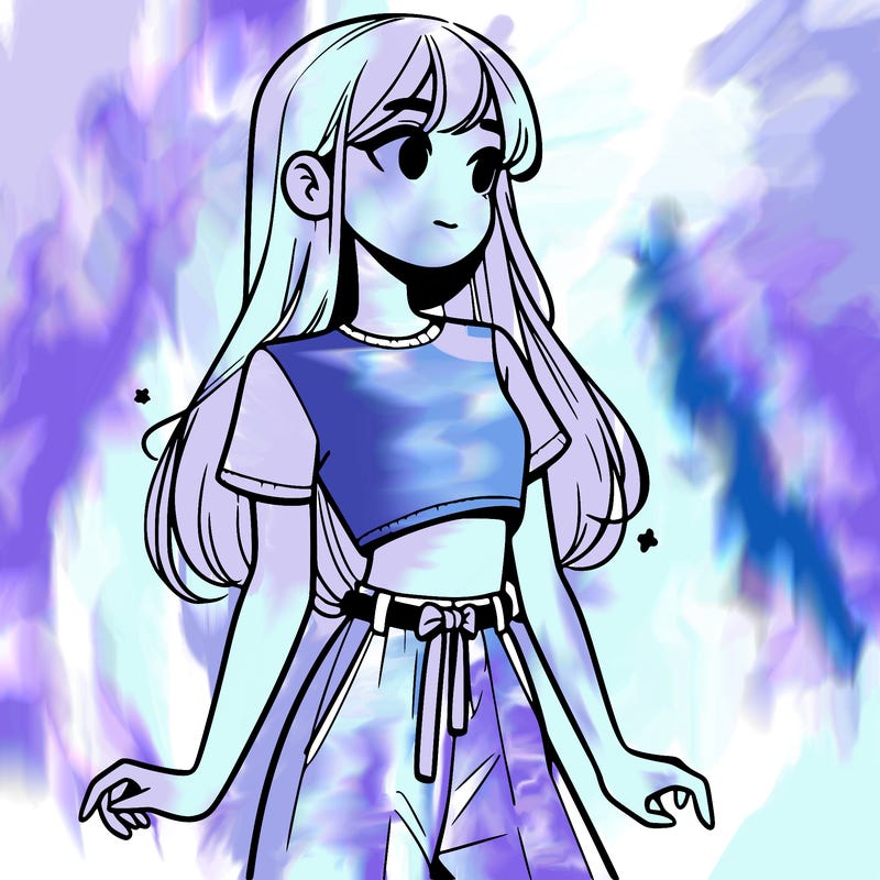 girl in a cute crop top