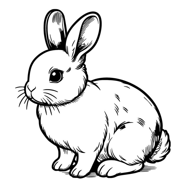 realistic bunny