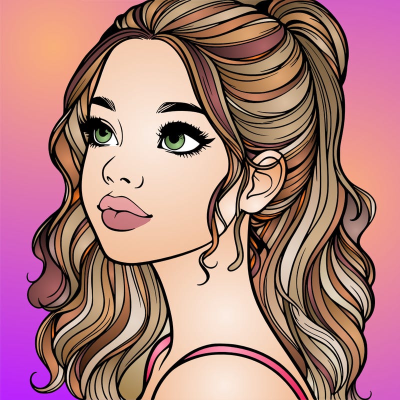 beautiful realistic girl