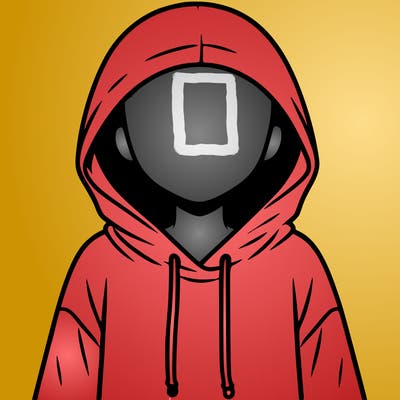 faceless girl in hoodie