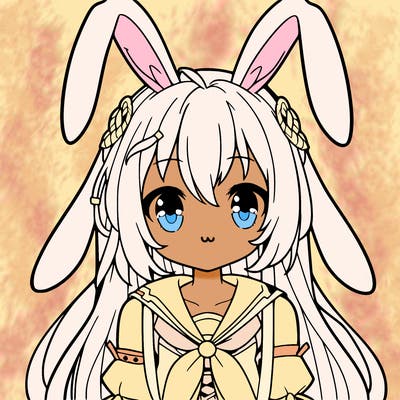 bunny anime girl