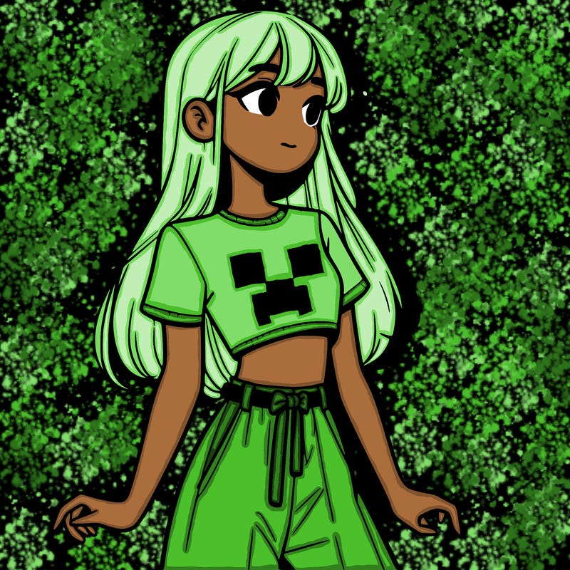 girl in a cute crop top