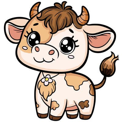 cute cow