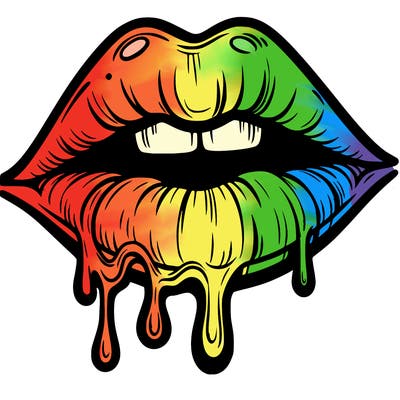 lips that look realistic and drip