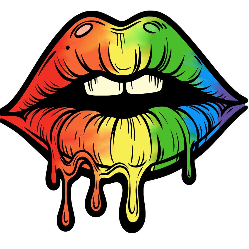 lips that look realistic and drip