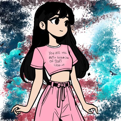 girl in a cute crop top