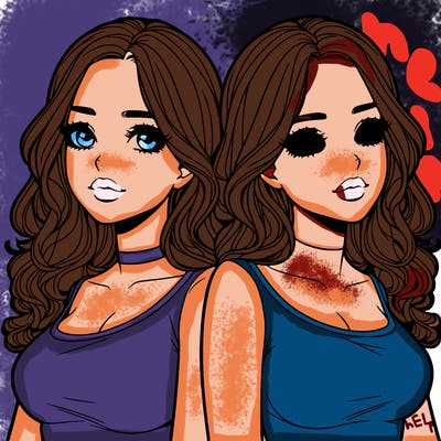 realistic twin sisters
