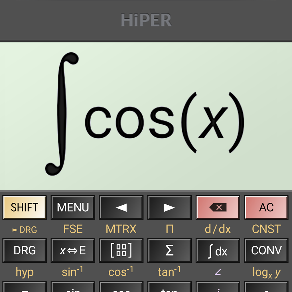 HiPER Scientific Calculator