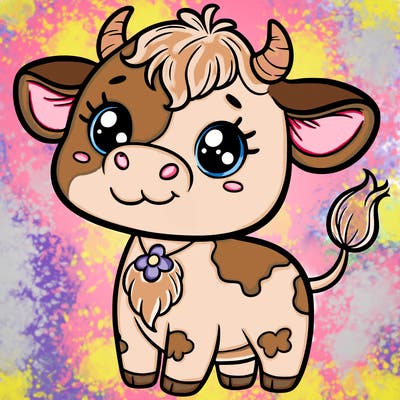 cute cow