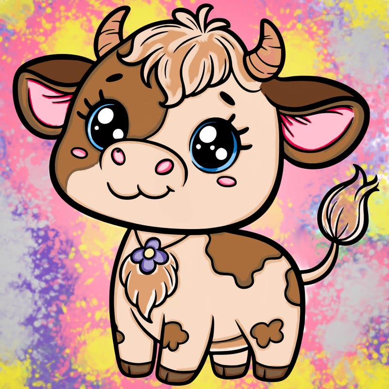 cute cow