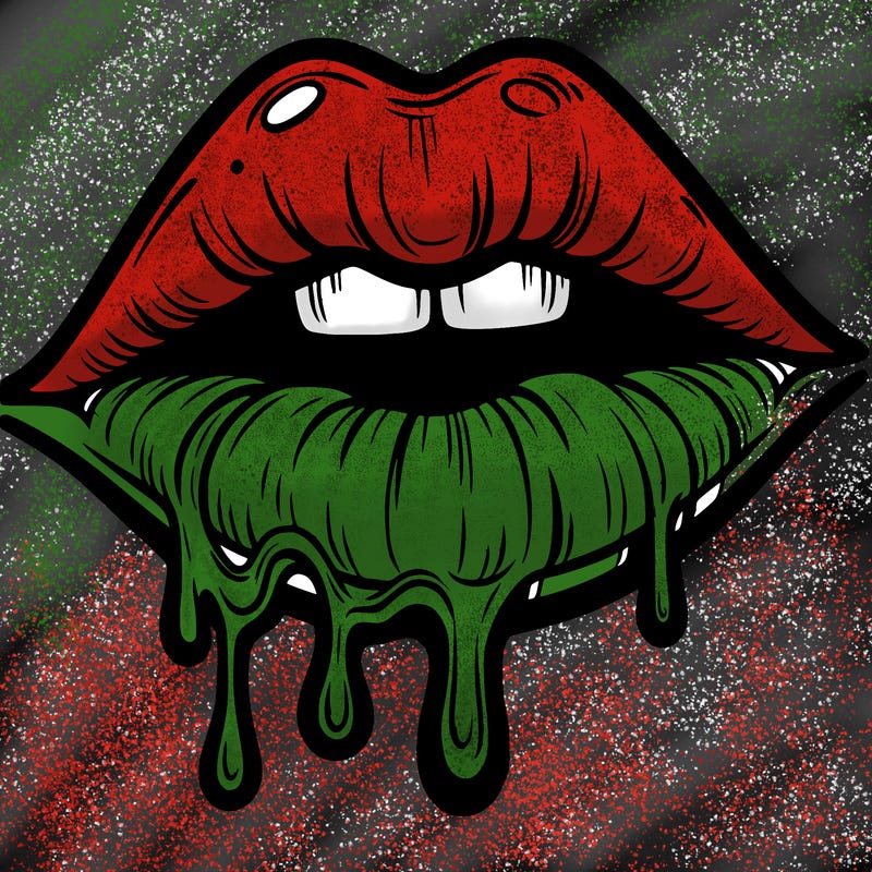 lips that look realistic and drip