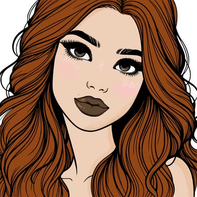 beautiful realistic girl