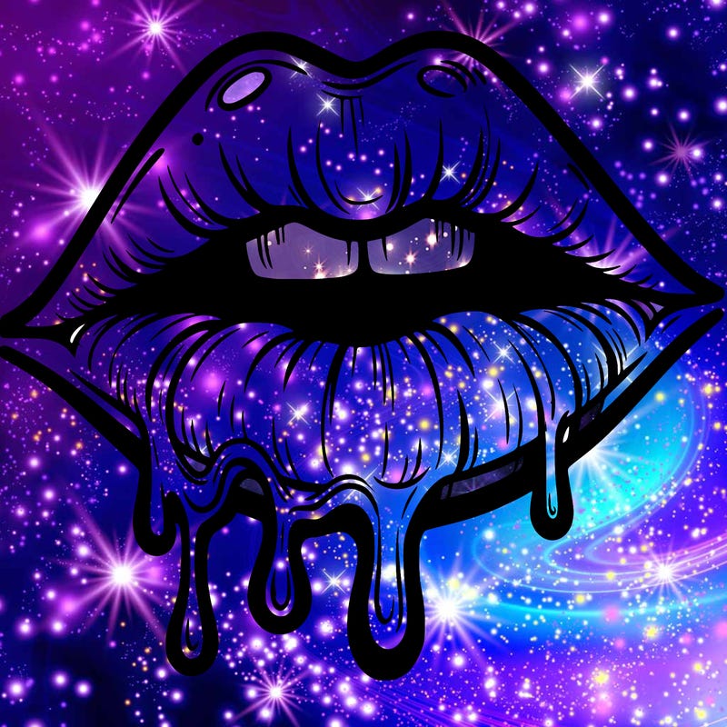 lips that look realistic and drip