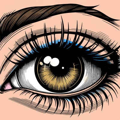 realistic eye