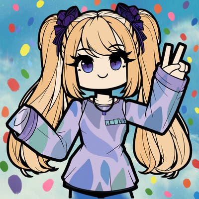 anime roblox girl