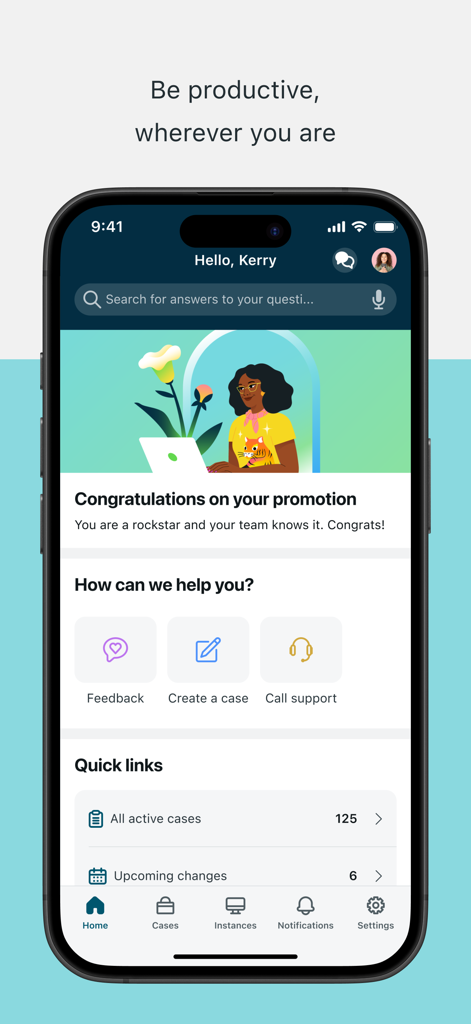 Now Support - Business App | MWM