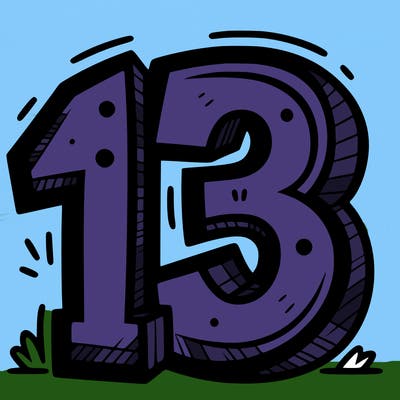 13