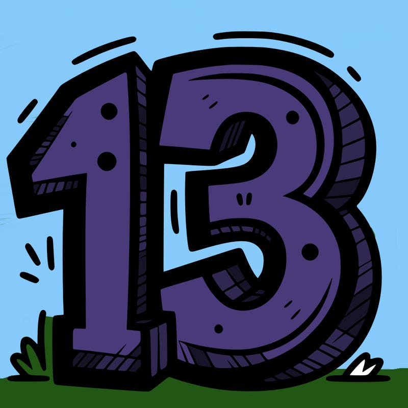 13