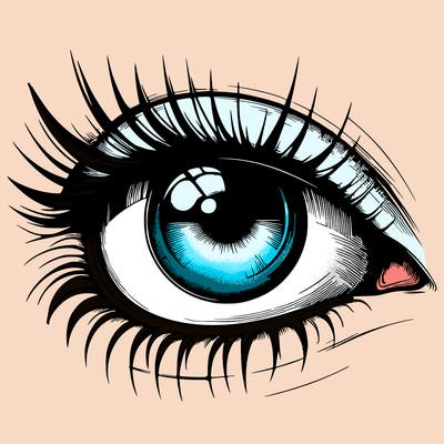 realistic eye