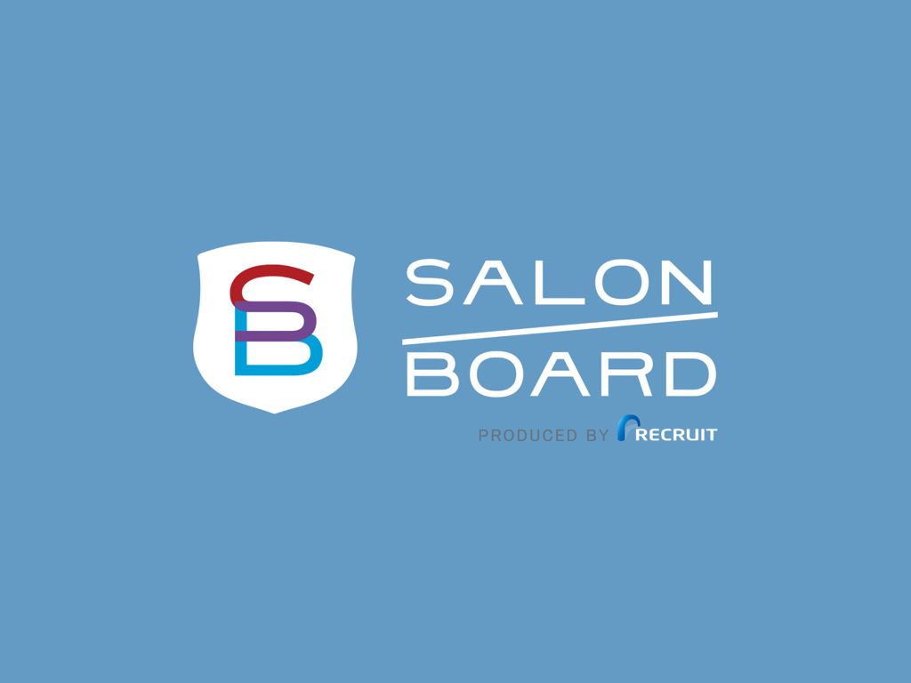 SALON BOARD app logo produced by Recruit