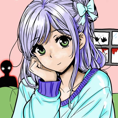 a realistic manga girl