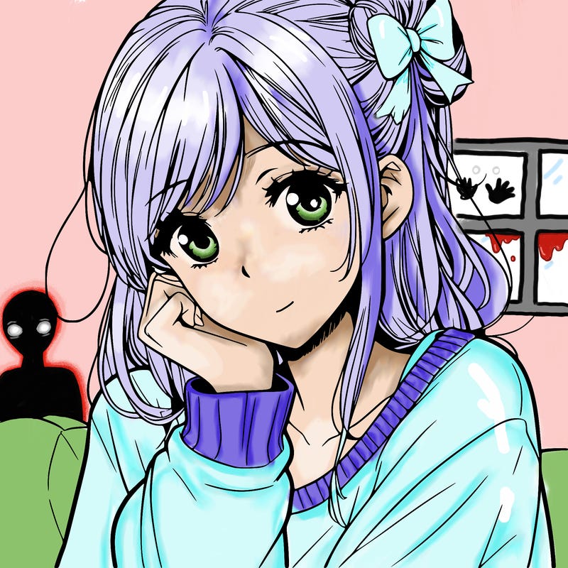 a realistic manga girl