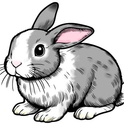 realistic bunny