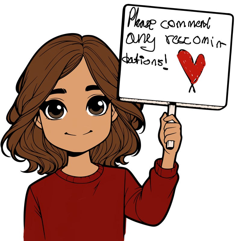 realistic girl holding up a sign