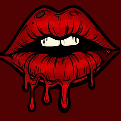 lips that look realistic and drip