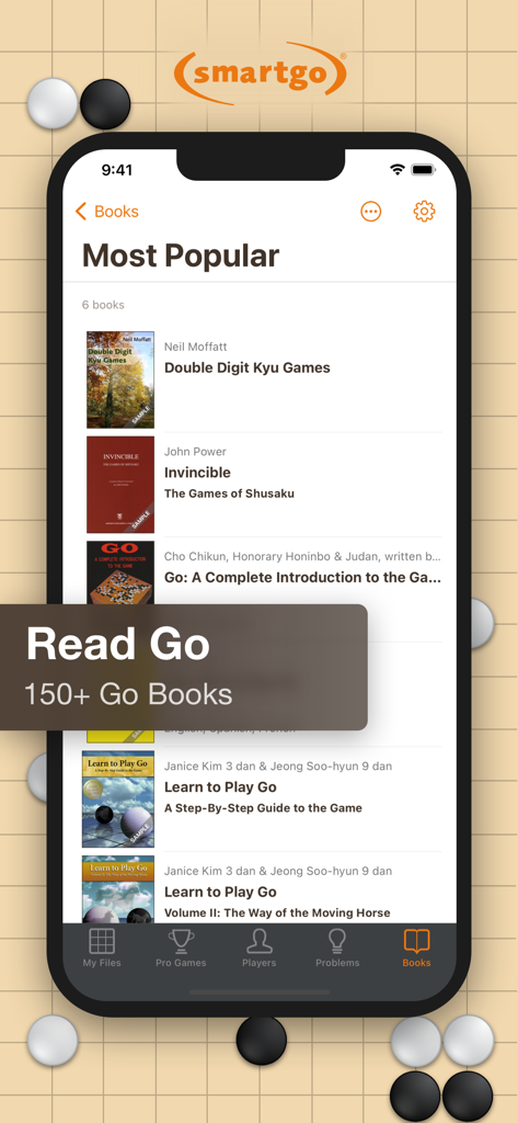 SmartGo One - Library of Go books in the SmartGo One app for strategy and study