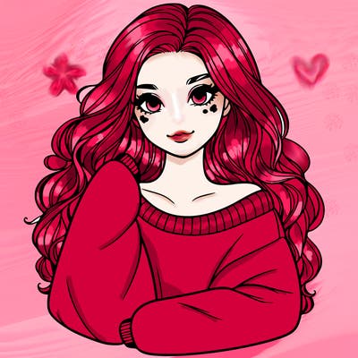 a beautiful girl in a big sweatshirt