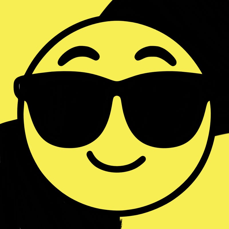 emoji with sunglasses