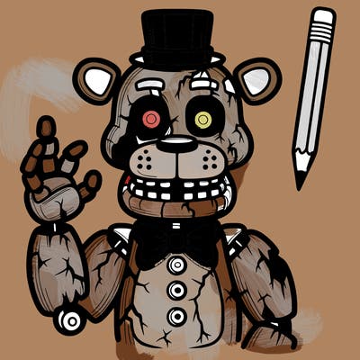 fnaf withered fredy