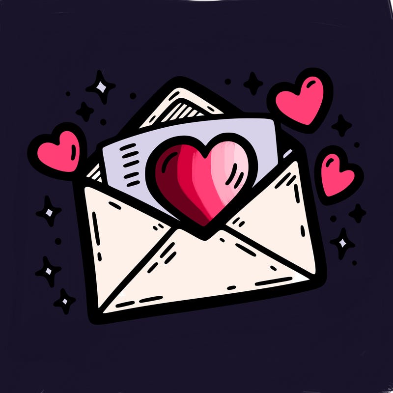 love letter envelope