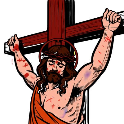 jesus on cross