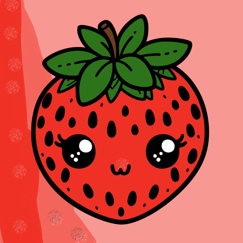 cute strawberry
