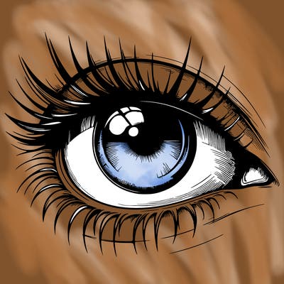 realistic eye