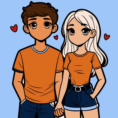 boyfriend and girlfriend