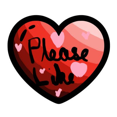 a blank heart
